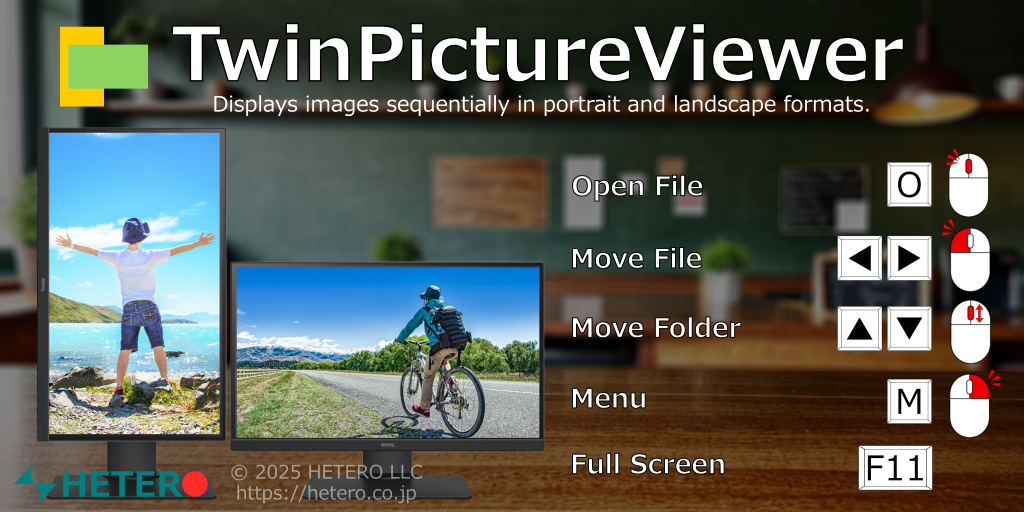 TwinPictureViewer (Twin Picture Viewer, Photo Viewer)